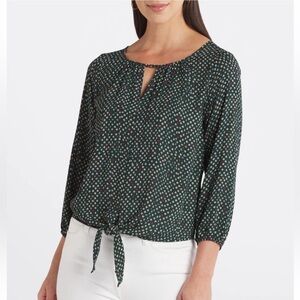 West Kei tie front blouse